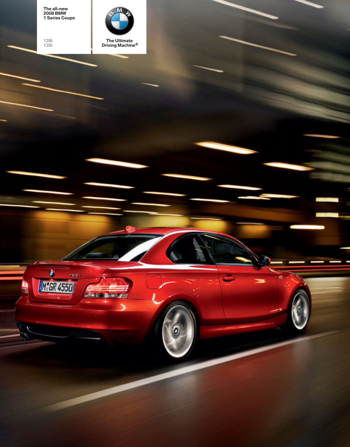 2008 BMW 1-Series Coupe Brochure